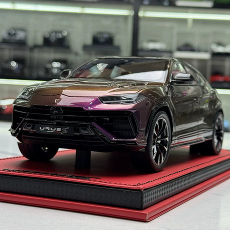 IVY Lamborghini 2018 Urus LB-Works Purple Gradient 1:18 – Sammelobjekt-Harzmodell-Harz