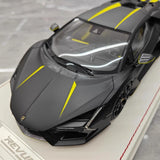 [IVY] 1:18 Lamborghini 2023 Revuelto Black Model Car Resin