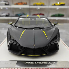 [IVY] 1:18 Lamborghini 2023 Revuelto noir voiture miniature Resin