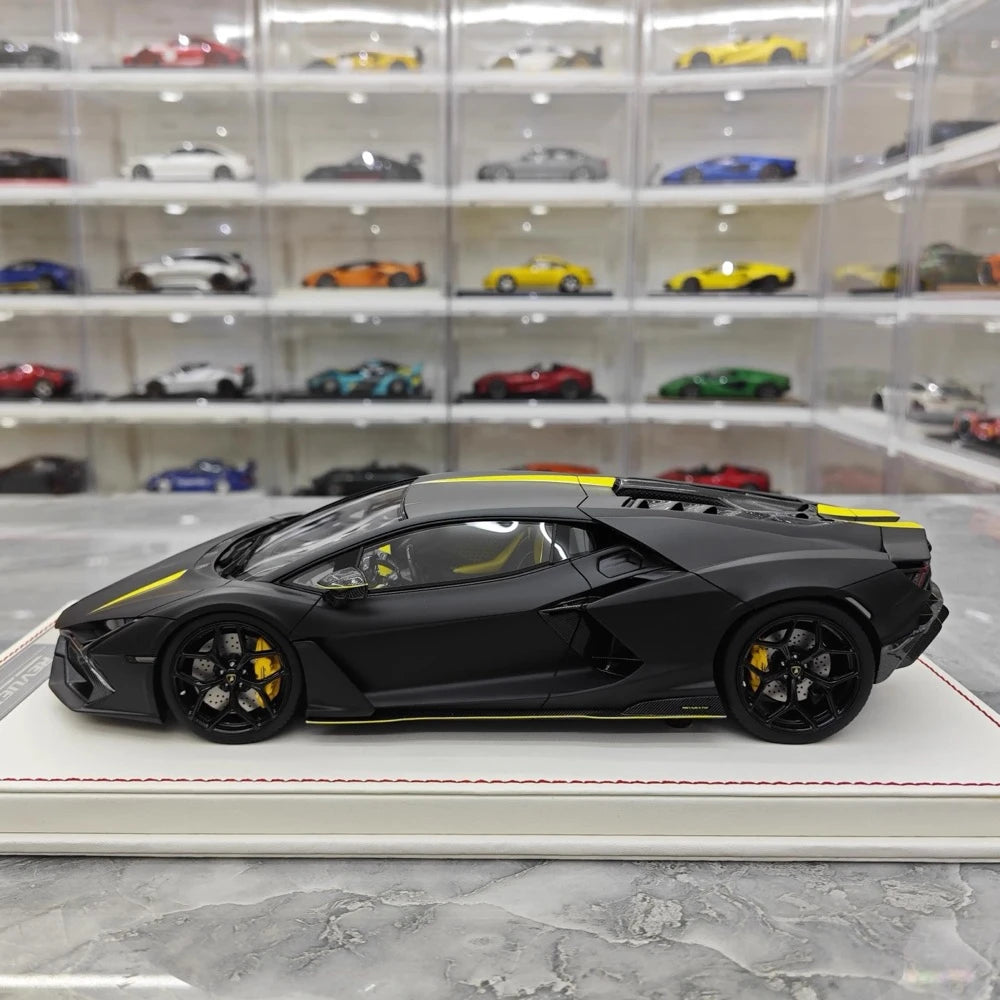[IVY] 1:18 Lamborghini 2023 Revuelto noir voiture miniature Resin