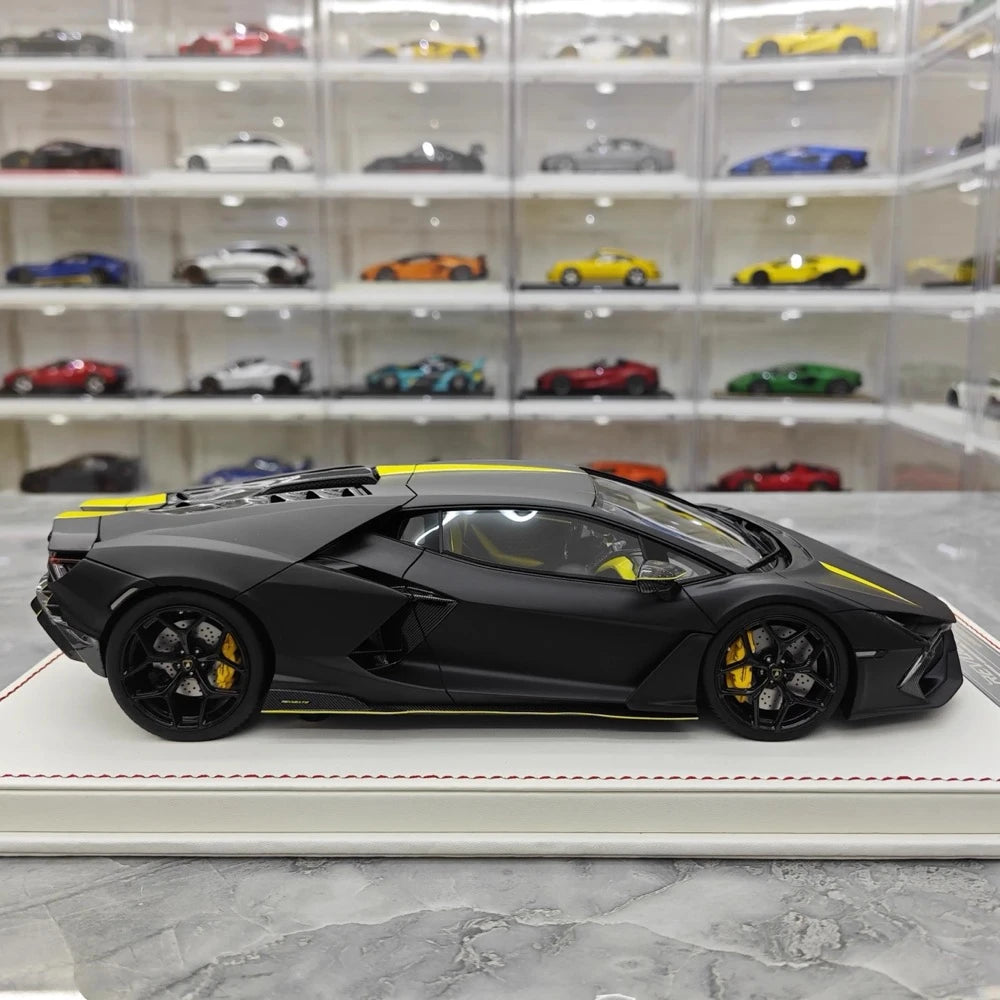 [IVY] 1:18 Lamborghini 2023 Revuelto noir voiture miniature Resin