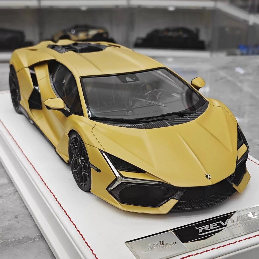 [IVY] 1:18 Lamborghini 2023 Revuelto Gold Model Car Resin