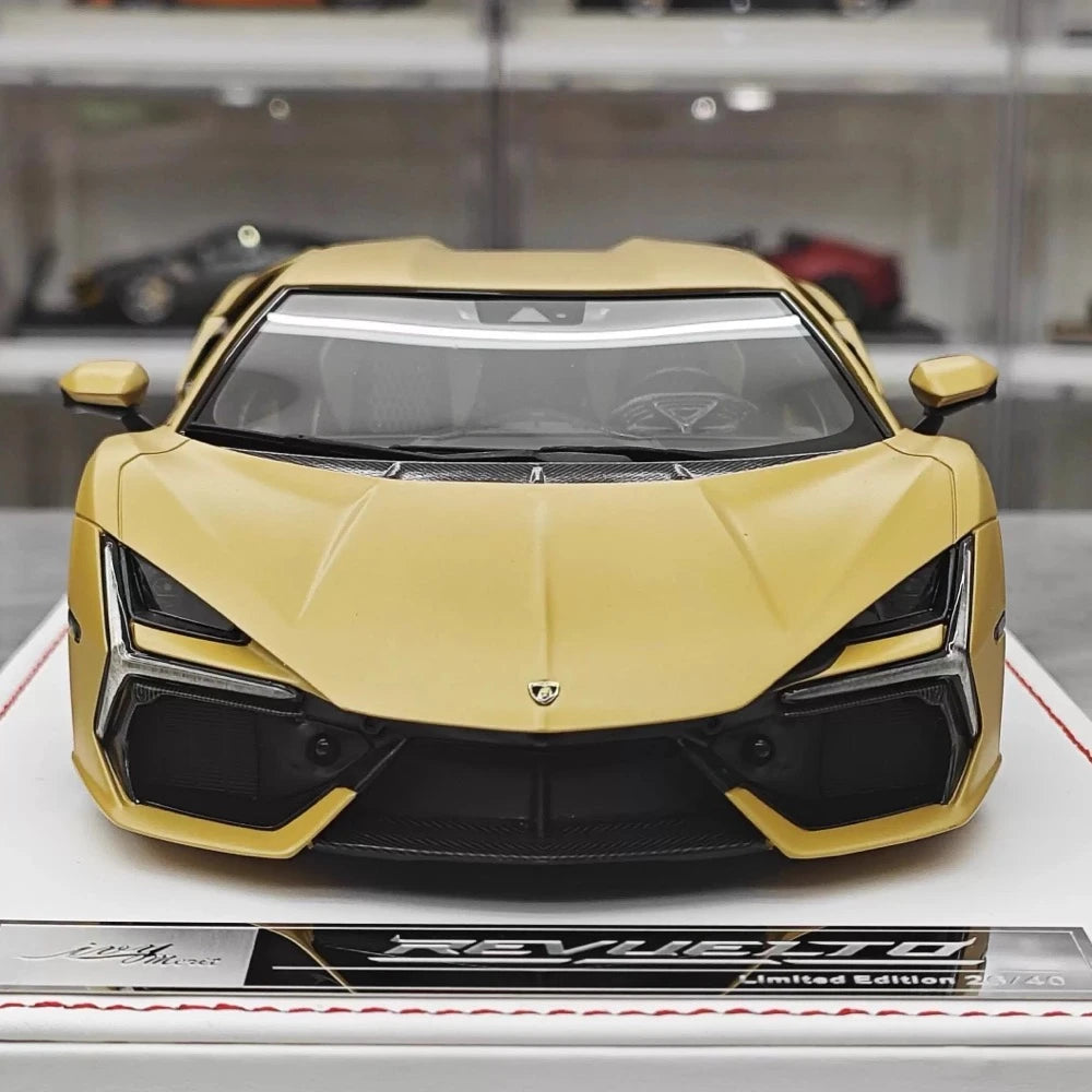 [IVY] 1:18 Lamborghini 2023 Revuelto Gold Model Car Resin
