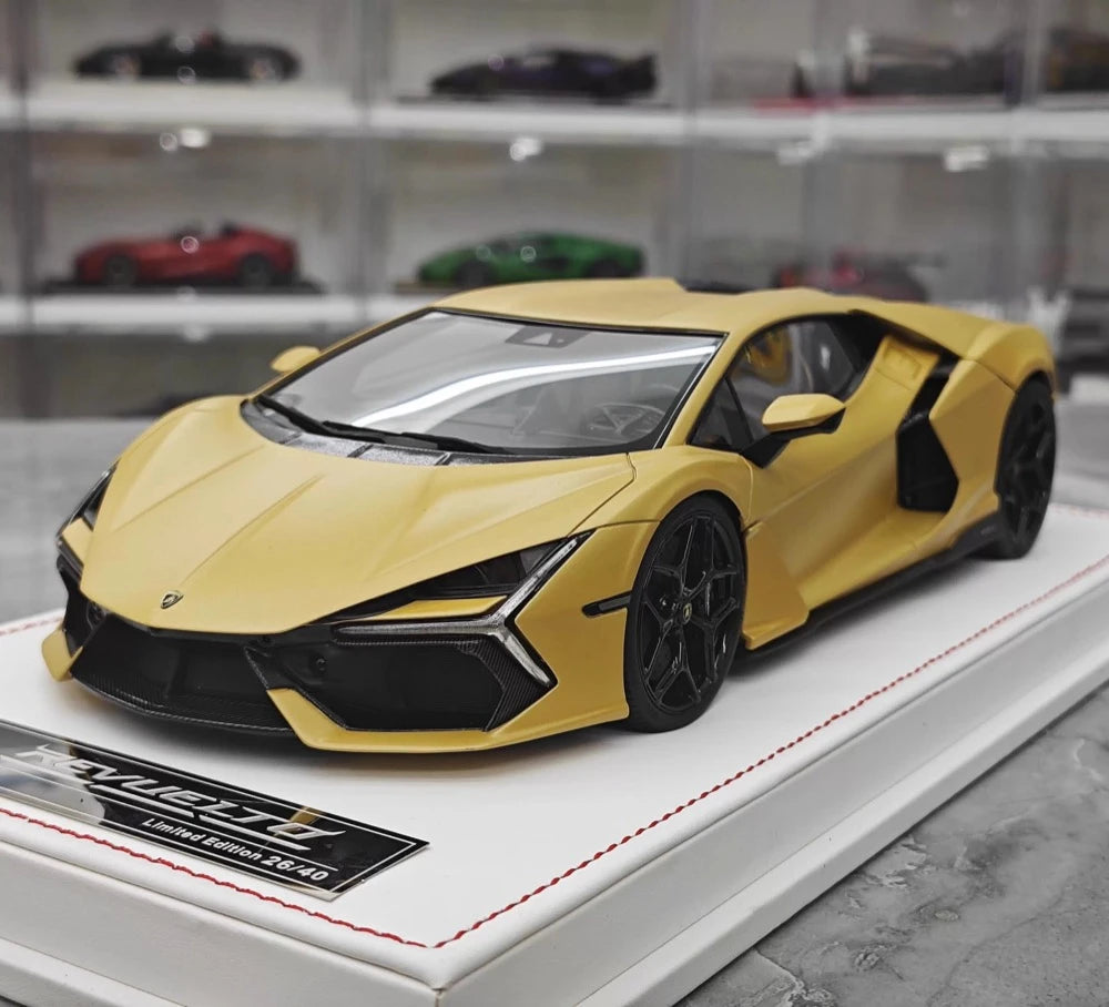 [IVY] 1:18 Lamborghini 2023 Revuelto Gold Model Car Resin