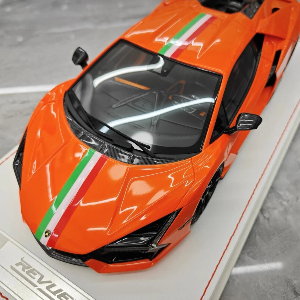 [IVY] 1:18 Lamborghini 2023 Revuelto Orange Model Car Resin