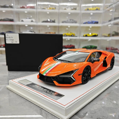 [IVY] 1:18 Lamborghini 2023 Revuelto Orange Model Car Resin