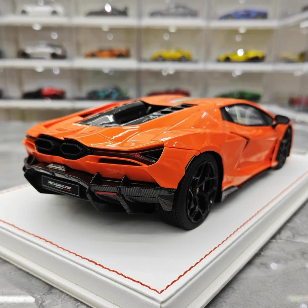 [IVY] 1:18 Lamborghini 2023 Revuelto Orange Model Car Resin