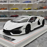 [IVY] 1:18 Lamborghini 2023 Revuelto blanc voiture miniature Resin