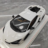 [IVY] 1:18 Lamborghini 2023 Revuelto blanc voiture miniature Resin