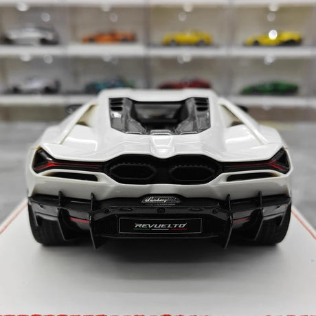 [IVY] 1:18 Lamborghini 2023 Revuelto White Model Car Resin