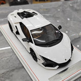 [IVY] 1:18 Lamborghini 2023 Revuelto blanc voiture miniature Resin