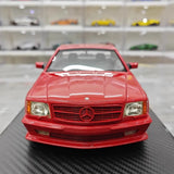 [IVY] 1:18 Mercedes-AMG 1989 560 SEC 6.0 Red Model Car Resin