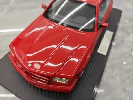 [IVY] 1:18 Mercedes-AMG 1989 560 SEC 6.0 Red Model Car Resin