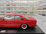 [IVY] 1:18 Mercedes-AMG 1989 560 SEC 6.0 Red Model Car Resin