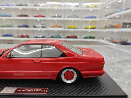 [IVY] 1:18 Mercedes-AMG 1989 560 SEC 6.0 Red Model Car Resin