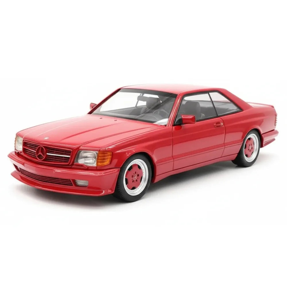 [IVY] 1:18 Mercedes-AMG 1989 560 SEC 6.0 Red Model Car Resin
