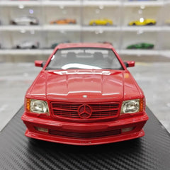 [IVY] 1:18 Mercedes-AMG 1989 560 SEC 6.0 Red Model Car Resin