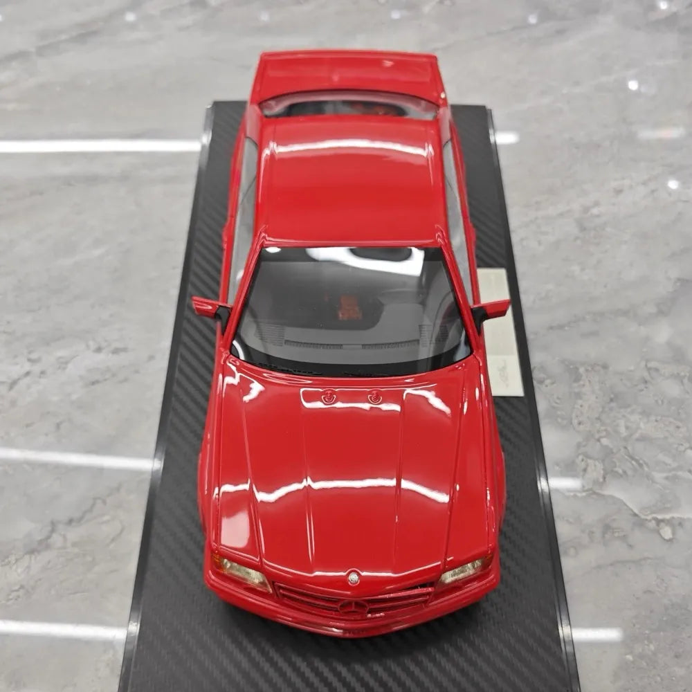 [IVY] 1:18 Mercedes-AMG 1989 560 SEC 6.0 Red Model Car Resin