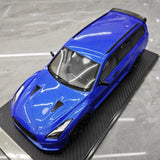 [IVY] 1:18 Nissan 2022 Stagea R35 Wagon Blue Model Car Resin