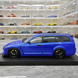 [IVY] 1:18 Nissan 2022 Stagea R35 Wagon Blue Model Car Resin