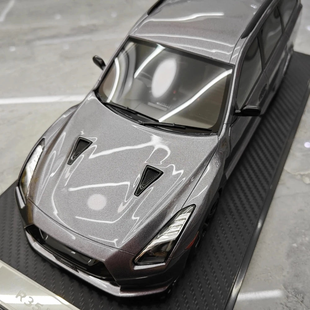 [IVY] 1:18 Nissan 2022 Stagea R35 Wagon Gray Model Car Resin