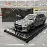 [IVY] 1:18 Nissan 2022 Stagea R35 Wagon Gray Model Car Resin