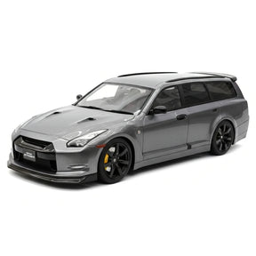 [IVY] 1:18 Nissan 2022 Stagea R35 Wagon Gray Model Car Resin
