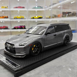 [IVY] 1:18 Nissan 2022 Stagea R35 Wagon Gray Model Car Resin