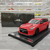 [IVY] 1:18 Nissan 2022 Stagea R35 Wagon punainen pienoismalli Hartsi