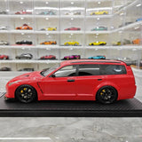 [IVY] 1:18 Nissan 2022 Stagea R35 Wagon punainen pienoismalli Hartsi