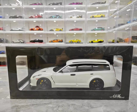 [IVY] 1:18 Nissan 2022 Stagea R35 Wagon White Model Car Resin