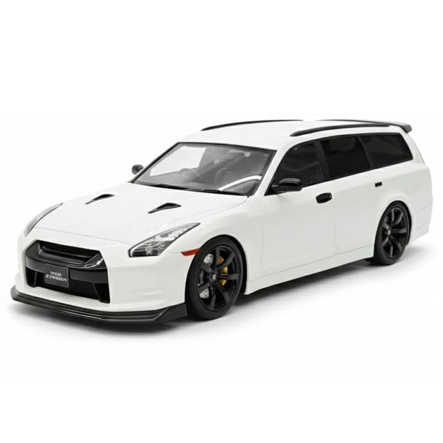 [IVY] 1:18 Nissan 2022 Stagea R35 Wagon White Model Car Resin