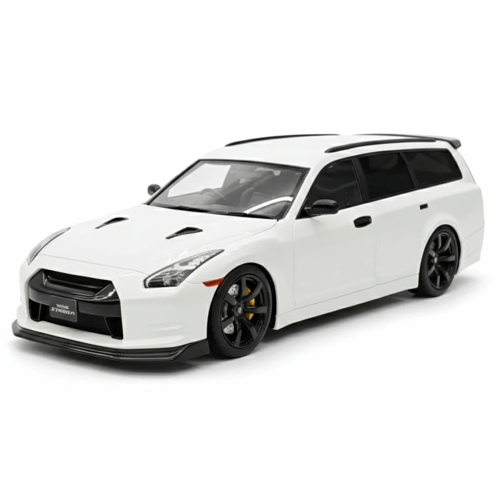 [IVY] 1:18 Nissan 2022 Stagea R35 Wagon White Model Car Resin