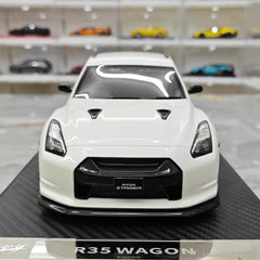 [IVY] 1:18 Nissan 2022 Stagea R35 Wagon White Model Car Resin