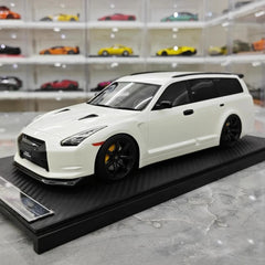 [IVY] 1:18 Nissan 2022 Stagea R35 Wagon White Model Car Resin