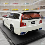 [IVY] 1:18 Nissan 2022 Stagea R35 Wagon White Model Car Resin