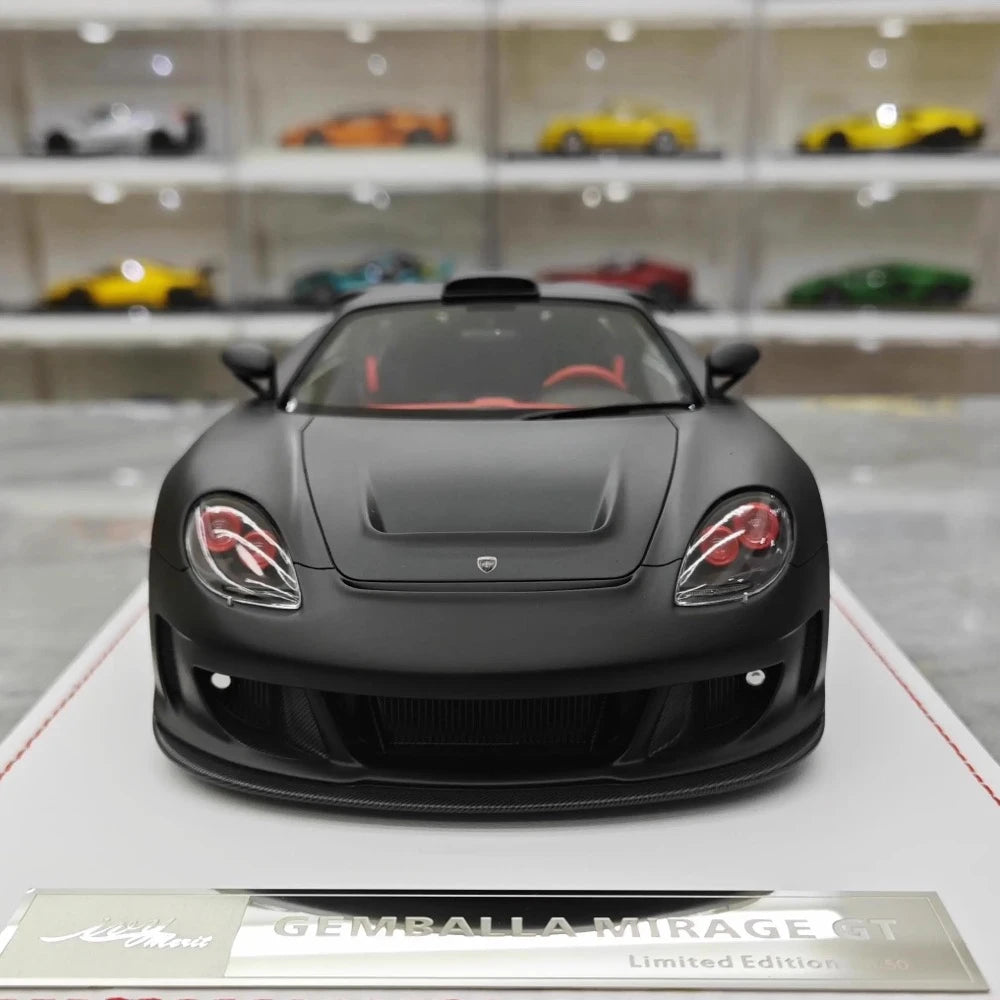 [IVY] 1:18 Porsche 2006 Gembella Mirage GT ブラック モデルカー レジン