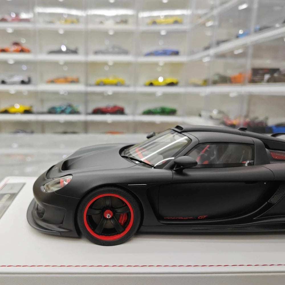 [IVY] 1:18 Porsche 2006 Gembella Mirage GT ブラック モデルカー レジン