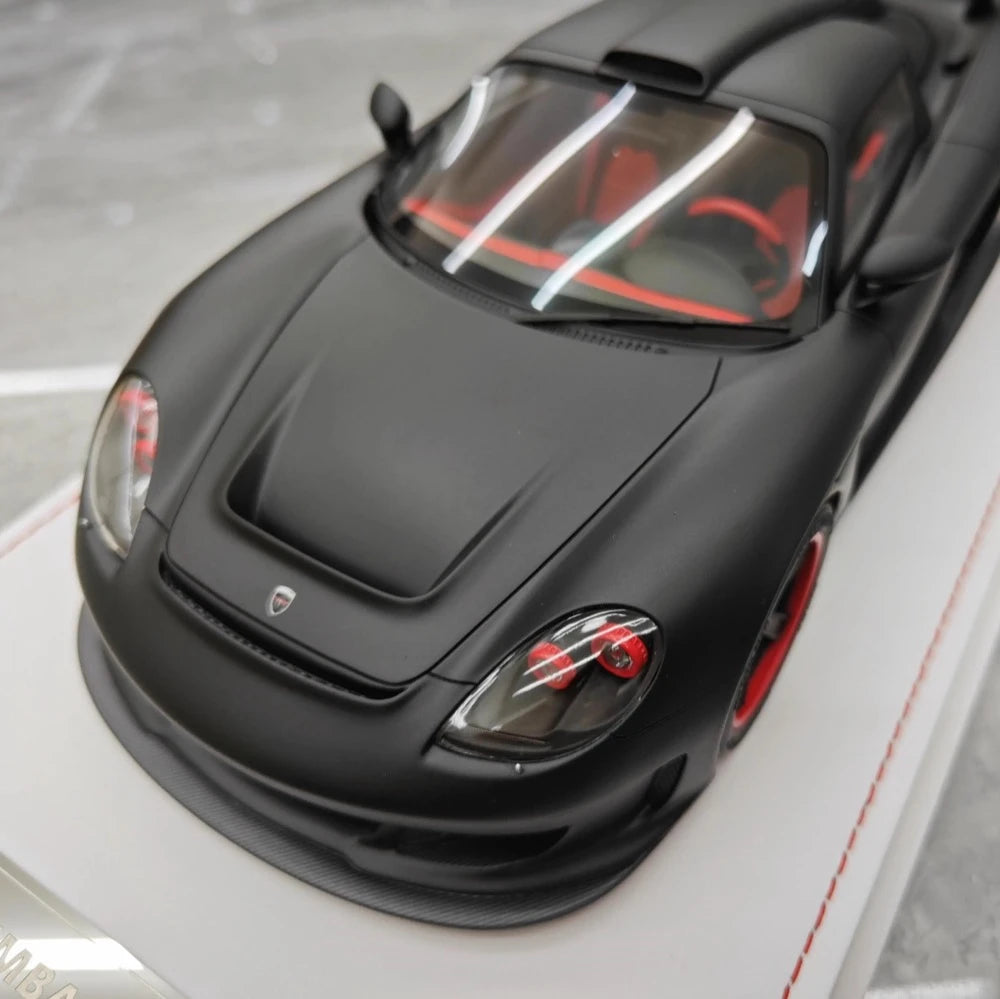 [IVY] 1:18 Porsche 2006 Gembella Mirage GT ブラック モデルカー レジン