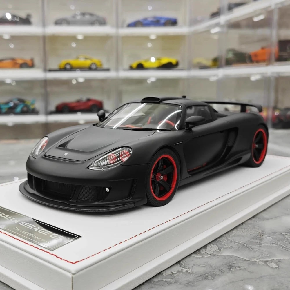 [IVY] 1:18 Porsche 2006 Gembella Mirage GT Black Model Car Resin