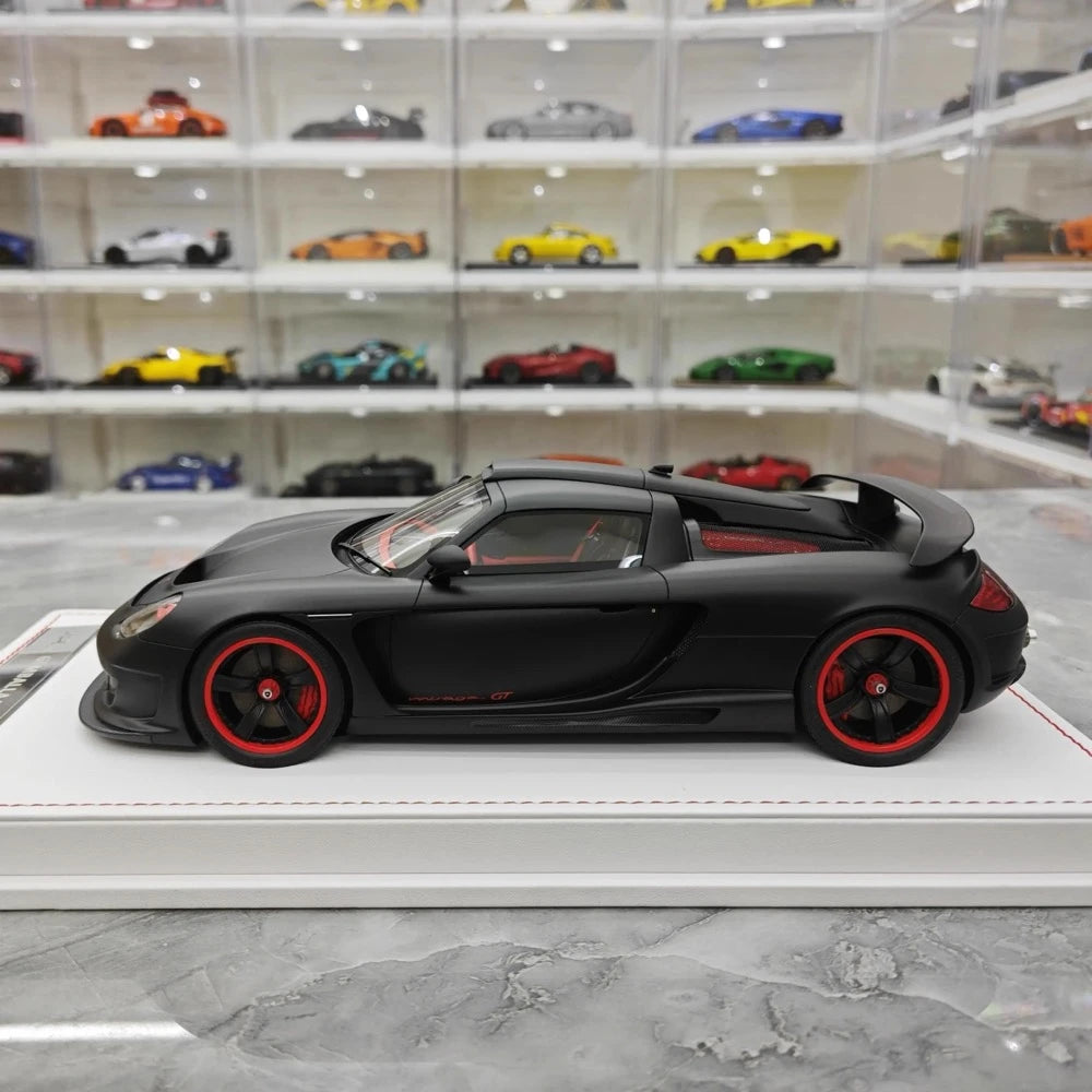 [IVY] 1:18 Porsche 2006 Gembella Mirage GT ブラック モデルカー レジン
