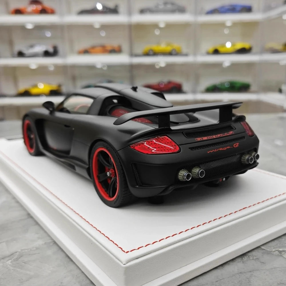 [IVY] 1:18 Porsche 2006 Gembella Mirage GT ブラック モデルカー レジン