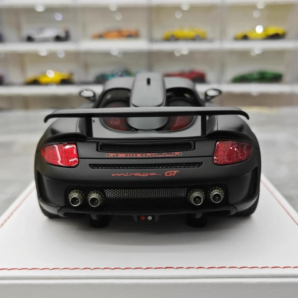 [IVY] 1:18 Porsche 2006 Gembella Mirage GT Black Model Car Resin