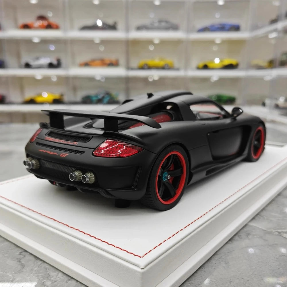 [IVY] 1:18 Porsche 2006 Gembella Mirage GT Black Model Car Resin