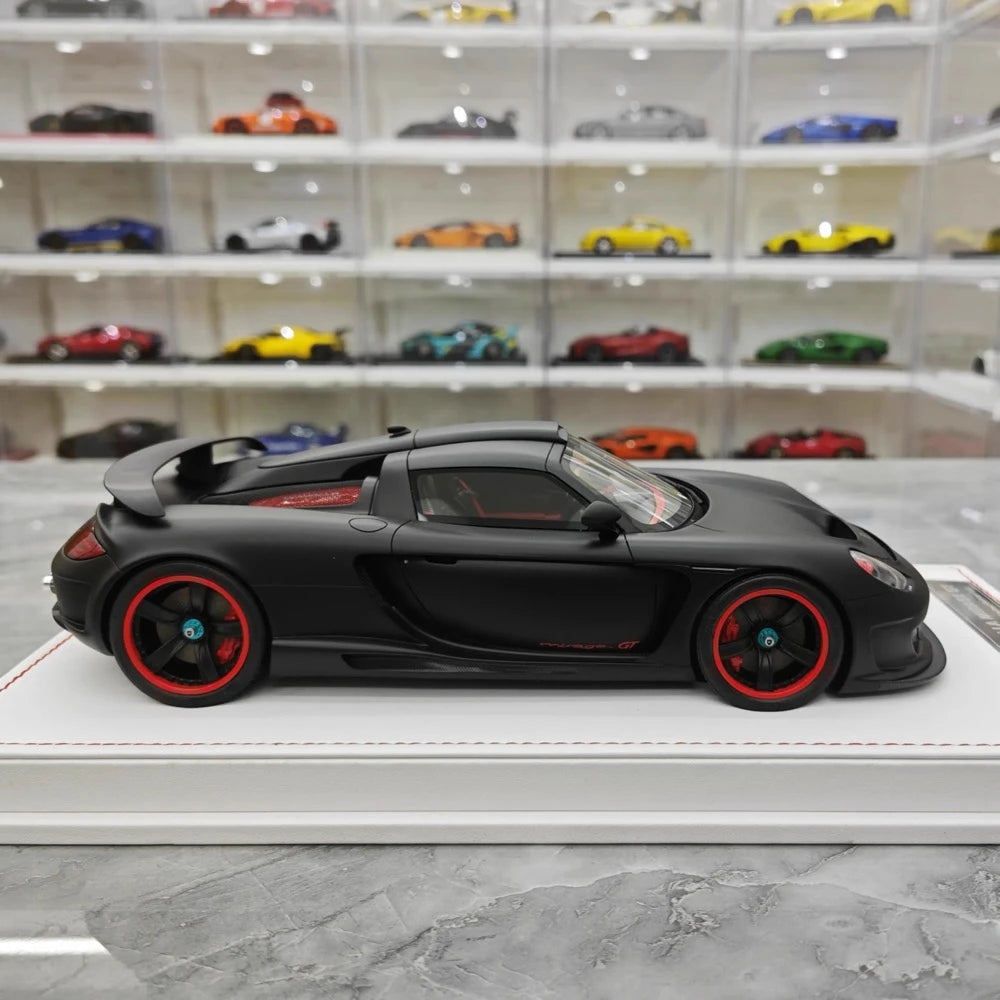 [IVY] 1:18 Porsche 2006 Gembella Mirage GT ブラック モデルカー レジン