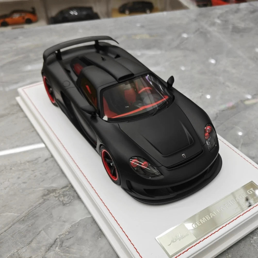 [IVY] 1:18 Porsche 2006 Gembella Mirage GT ブラック モデルカー レジン
