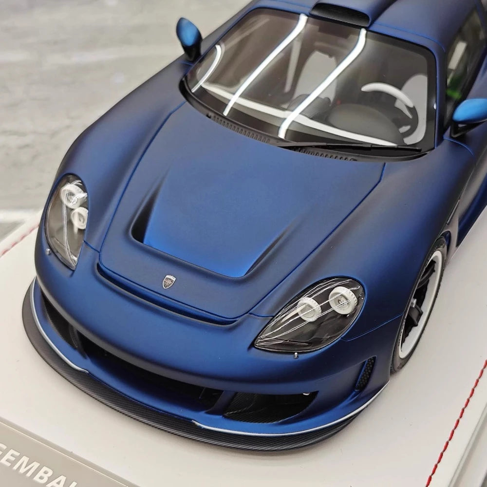[IVY] 1:18 Porsche 2006 Gembella Mirage GT Blue Model Car Resin