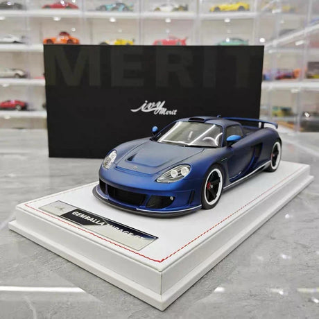 [IVY] 1:18 Porsche 2006 Gembella Mirage GT bleu voiture miniature Resin