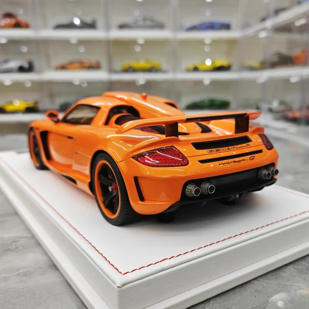 [IVY] 1:18 Porsche 2006 Gembella Mirage GT Orange Model Car Resin