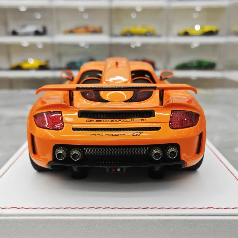[IVY] 1:18 Porsche 2006 Gembella Mirage GT Orange Model Car Resin